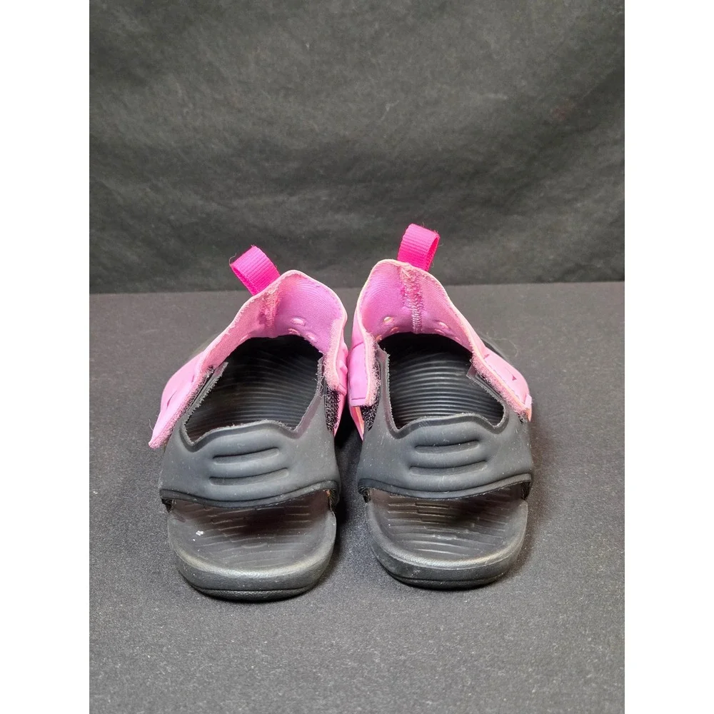 Nike Sunray Adjust 5 V2 Pink Black‎ Kids Water Sandals DB9562-600 Size 10C